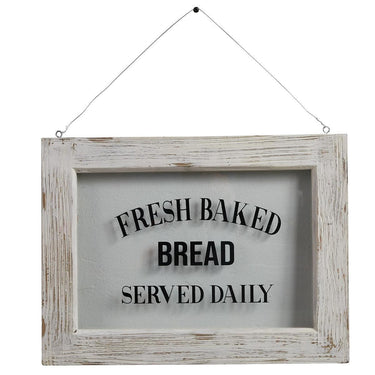 Farmhouse Framed Glass - Fresh Baked Bread Park Designs - The Fox Decor